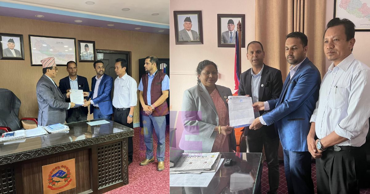 परामर्श व्यवसायमा धरौटी आवश्यक नरहेको भन्दै फेकनले शिक्षा मन्त्रालयमा बुझायो ज्ञापन पत्र