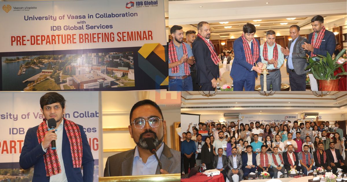 IDB Global Successfully Conducts Pre-Departure Session for University of Vaasa