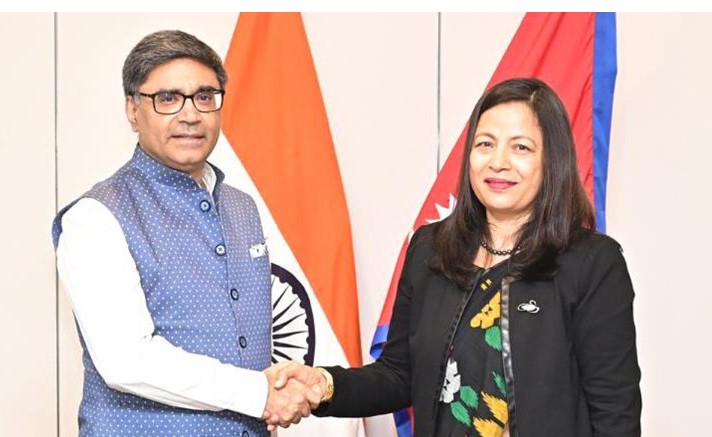 दुई दिने नेपाल भ्रमण सकेर भारतीय विदेश सचिव मिस्री स्वदेश फिर्ता