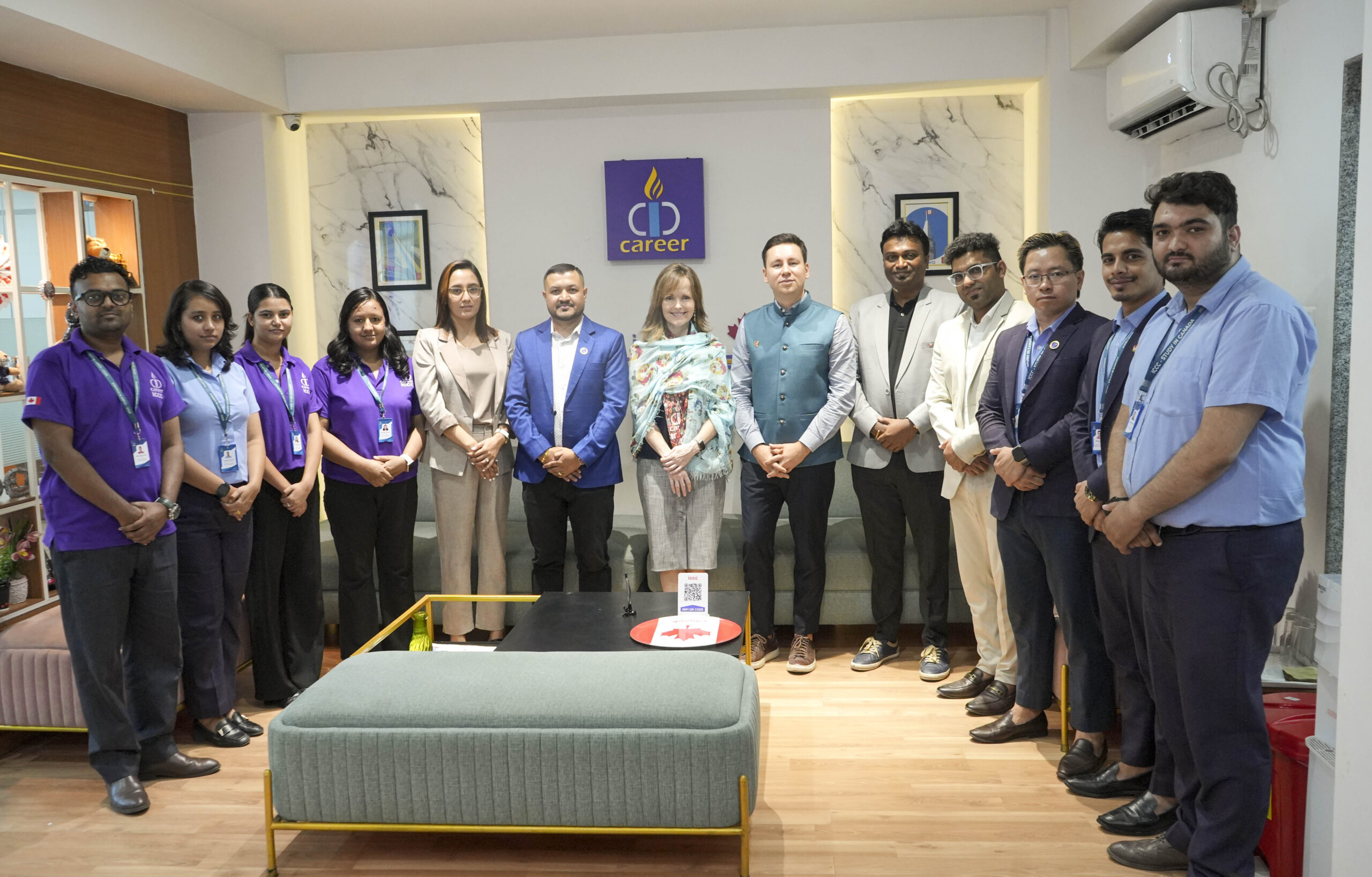 Centennial College Delegation Visits ICCC in Kathmandu