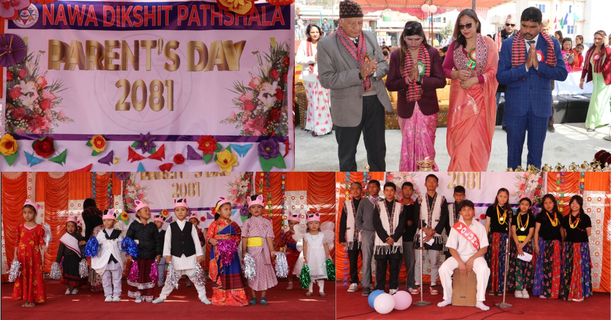 भव्य कार्यक्रम गर्दै नवदीक्षित पाठशालाको अभिभावक दिवस सम्पन्न
