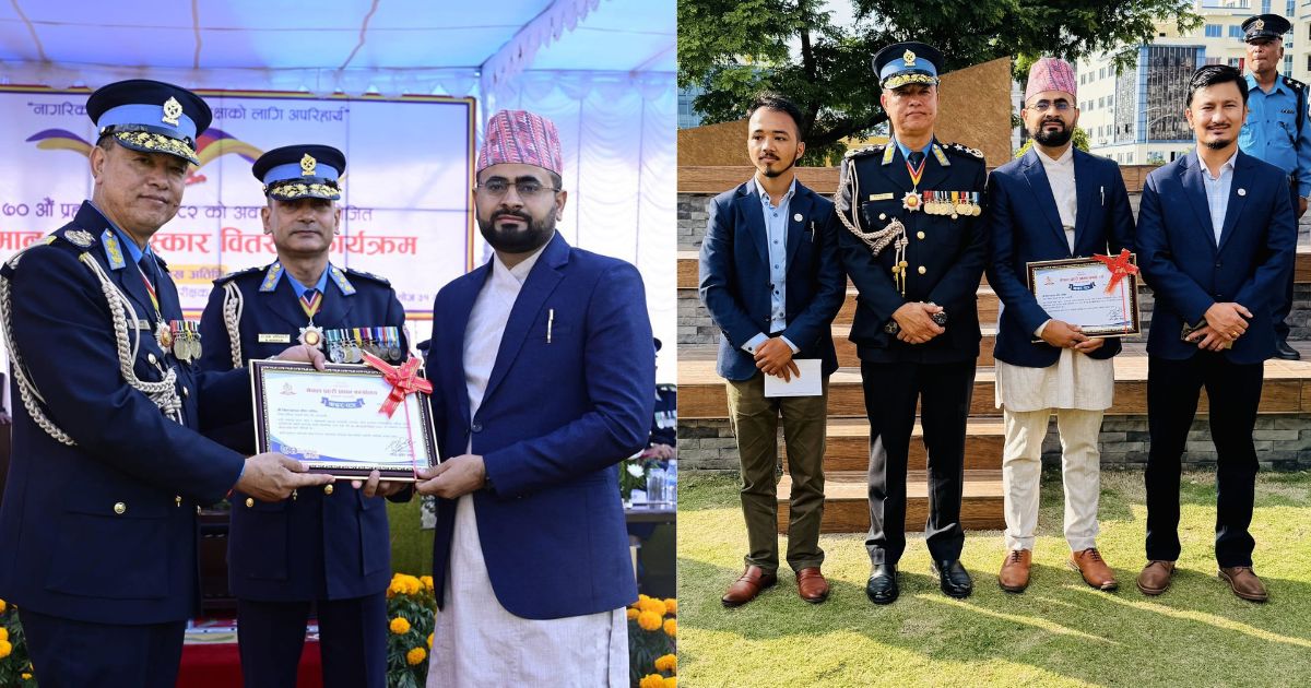 रानीपोखरी प्रहरी कार्यालय रंगरोगन तथा मर्मत गर्ने नेक्साले प्रहरी दिवसमा पायो सम्मान