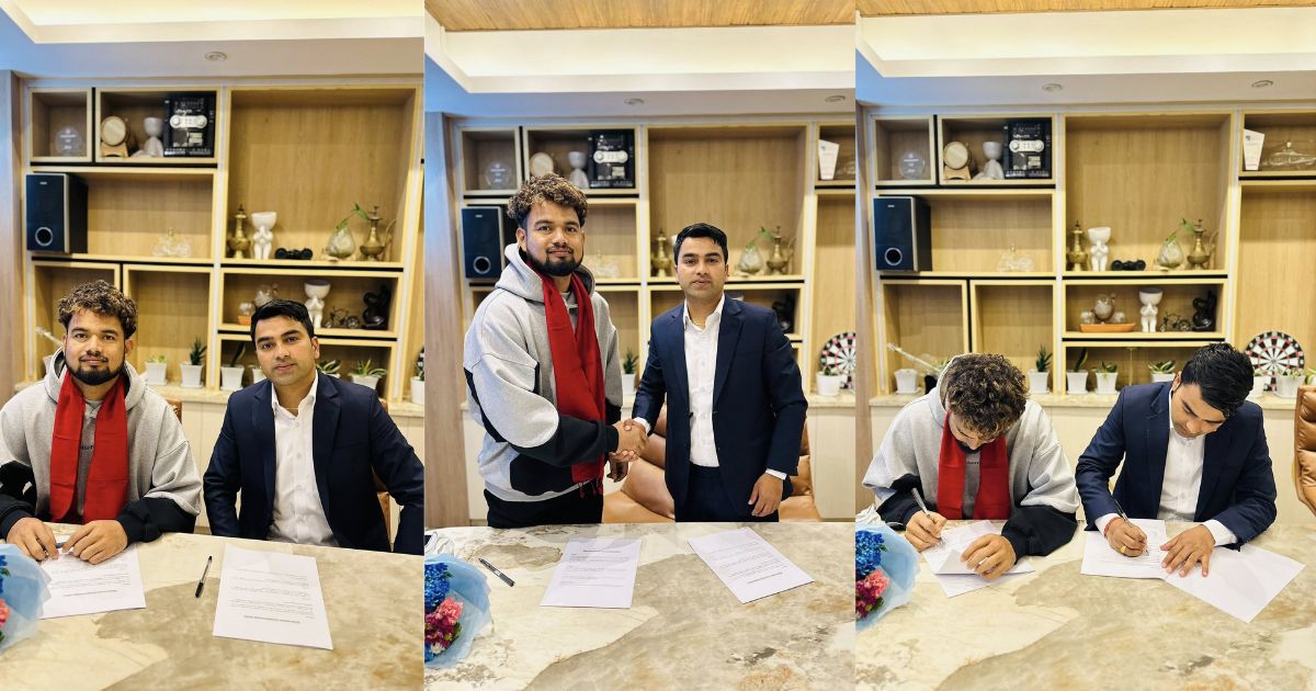 क्रिकेटर शेर मल्ल बने गौतम एजुकेसन एन्ड भिसा सर्भिसेसका ब्रान्ड एम्बेसडर