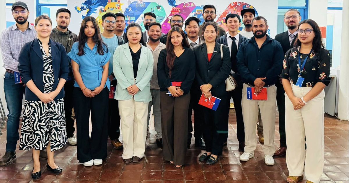 नेक्साको समन्वयमा ब्रिटिस काउन्सिल ल्याब भिजिट तथा सूचना आदानप्रदान कार्यक्रम सम्पन्न