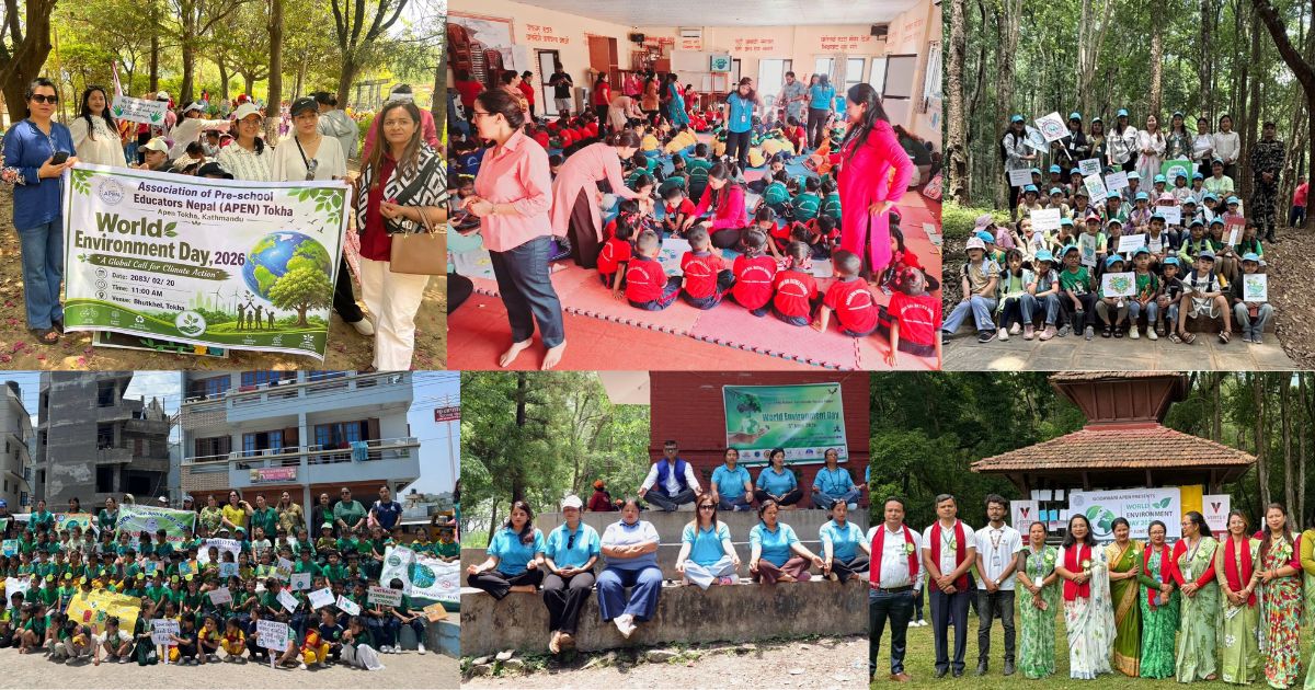 अपेन नगर कमिटीहरूले भव्य रूपमा मनाए विश्व वातावरण दिवस