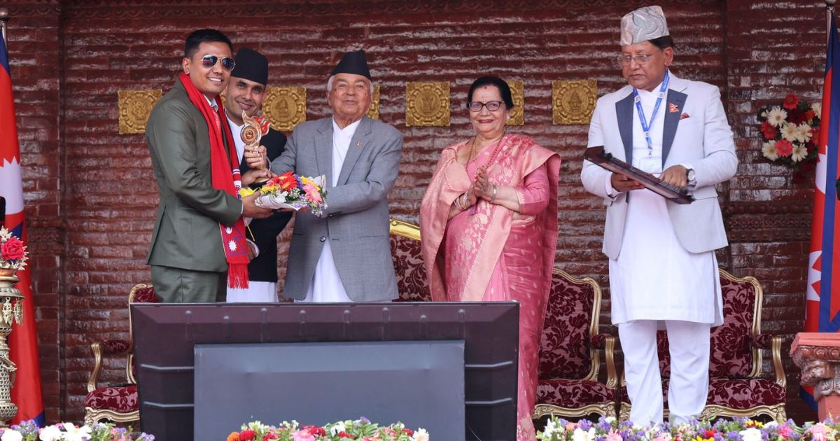 Editor Nahakul Khadka Wins National Film Award